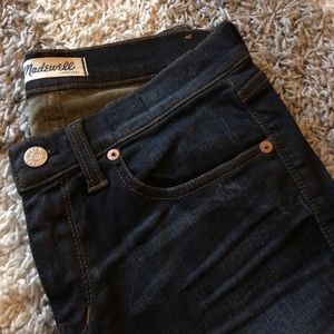 Like new Madewell skinny skinny jeans